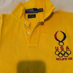 POLO RALPH LAUREN スイス ポロワールドカップ2008 ベスト VINTAGE RALPH LAUREN SWITZERLAND WINTER CUP 2008 BLUE RUGBY